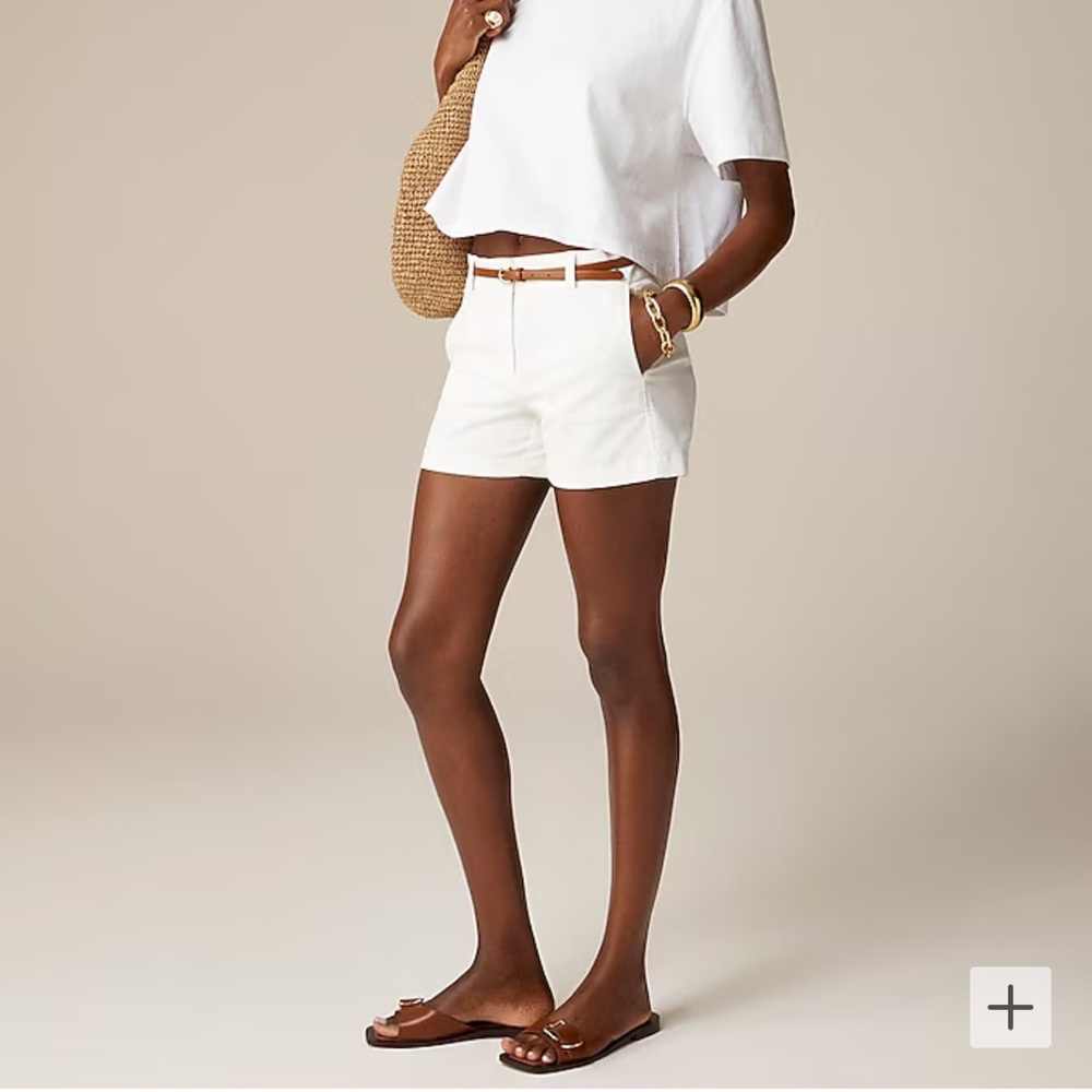 J CREW CHINO SHORTS - Size 0